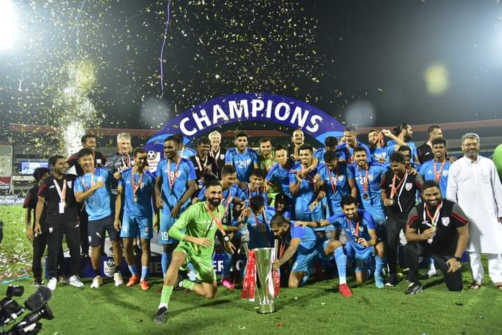 Indian football team: Champion